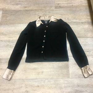 Banana Republic cropped sweater.